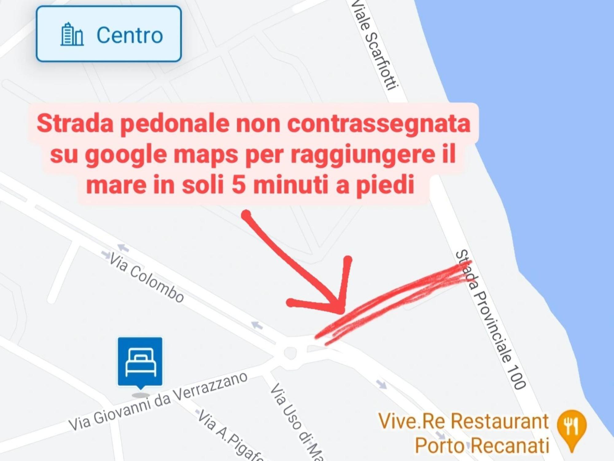 Appartamento Corallo Порто Реканати Екстериор снимка